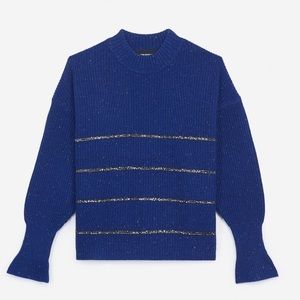 THE KOOPLES Loose Flecked Formal Wool Sweater